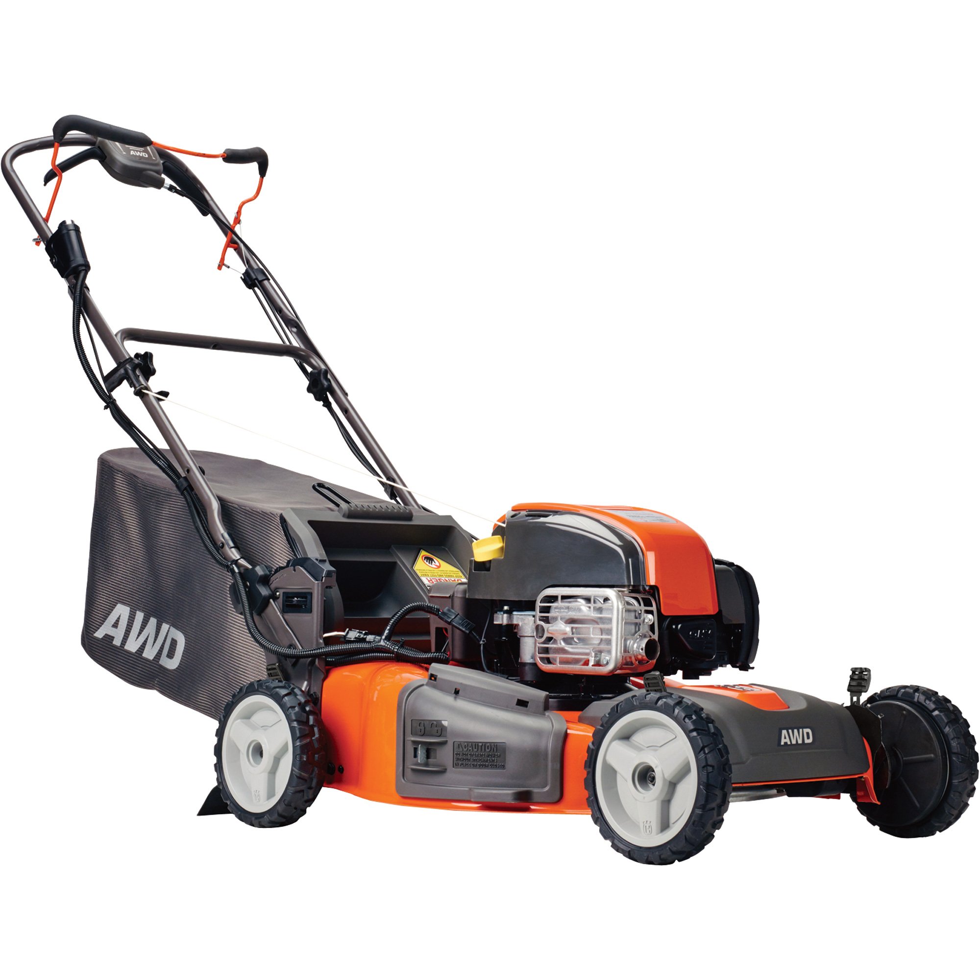 Husqvarna All-Wheel Drive Self-Propelled Lawn Mower — 163cc Briggs & Stratton 725 Series Engine, 22in. Deck, Model# HU725AWDEX
